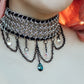 Chainmail Choker with Swarovski Crystals