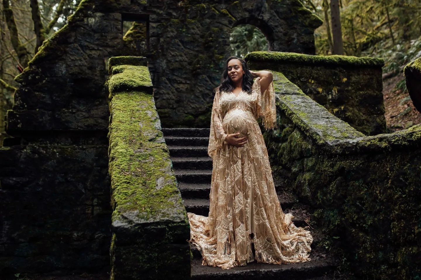 Maternity 2024 gatsby dress