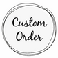 CUSTOM LISTING - For Alisha